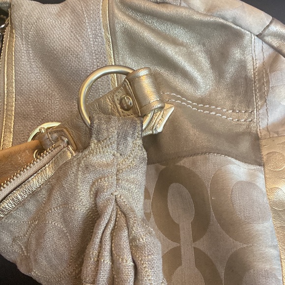 Coach Gold Hobo Shoulder Bag - Picture 10 of 10